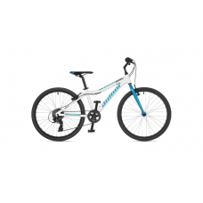 Велосипед AUTHOR (2021) Ultima 24", рама 12,5", колір-білий // блакитний