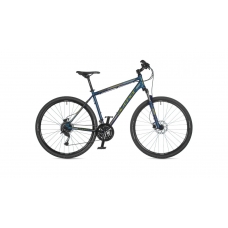 Велосипед AUTHOR (2021) Vertigo 29", колір-синій (лимонний) // синій