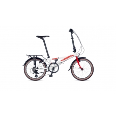 Велосипед AUTHOR (2021) Simplex колір білий-червоний